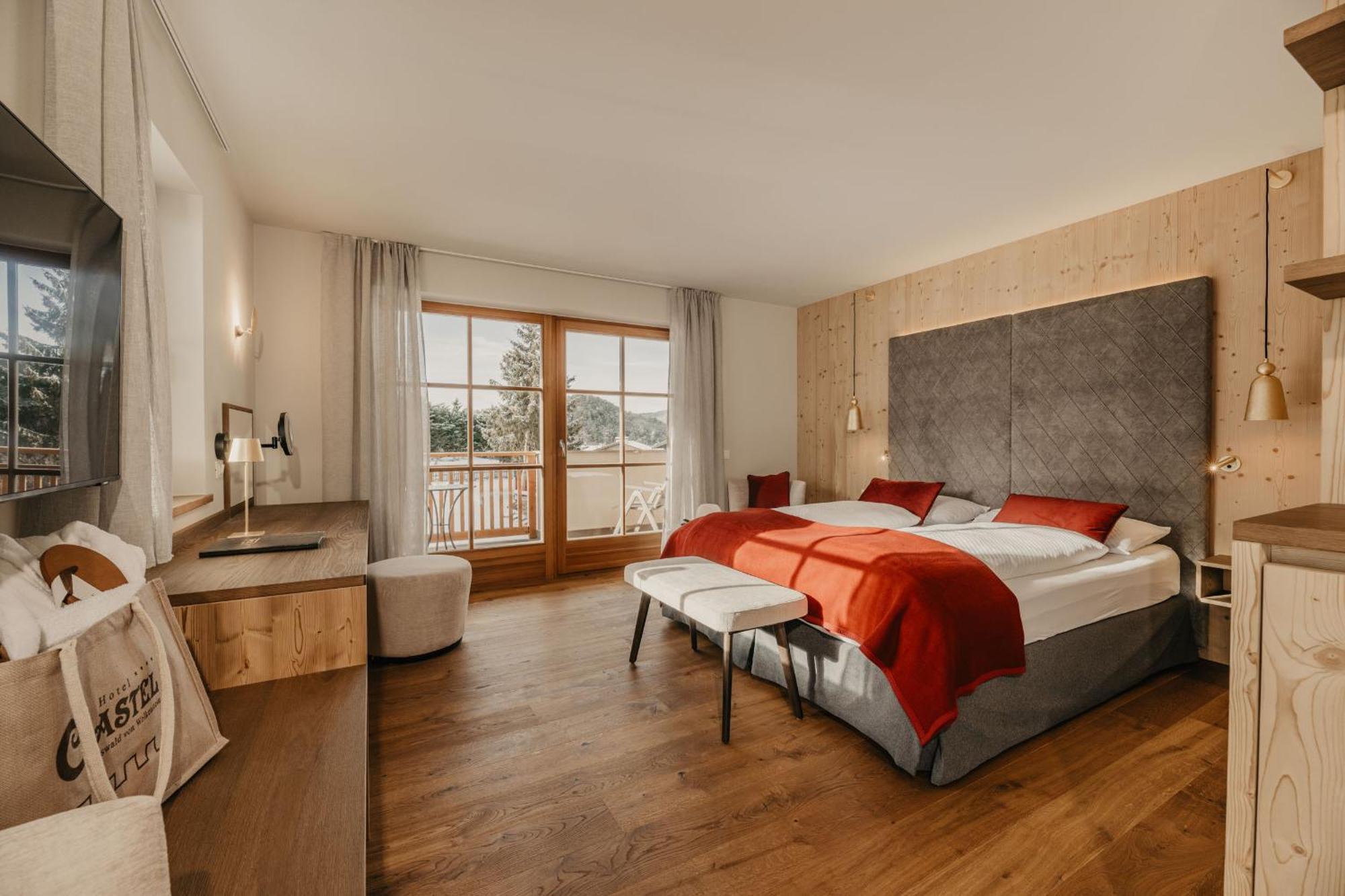 Hotel Castel Oswald Von Wolkenstein Castelrotto Eksteriør bilde